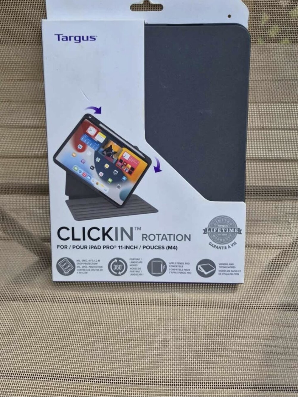 Targus ClickIn Rotation Case – Black
